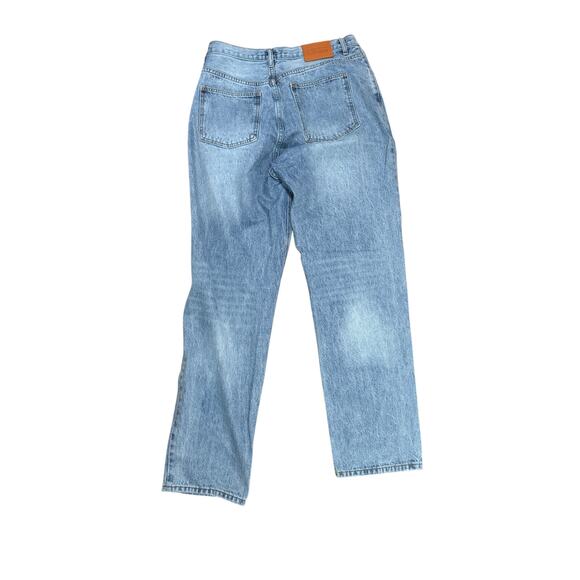 Princess Polly Crossover Blue Jeans Light Wash Womens 10 - Picture 5 of 6